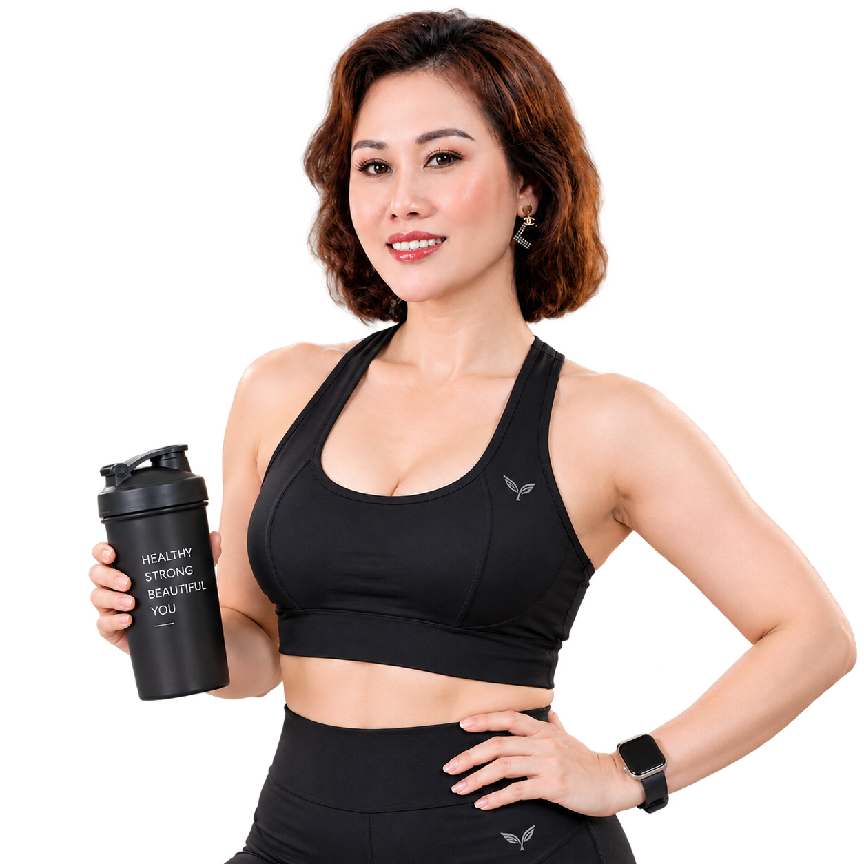 Hồng Vinh trong trang phục thể thao, đồng hành cùng bạn sống khỏe chủ động